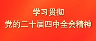 学习贯彻党的二十届四中全会精神