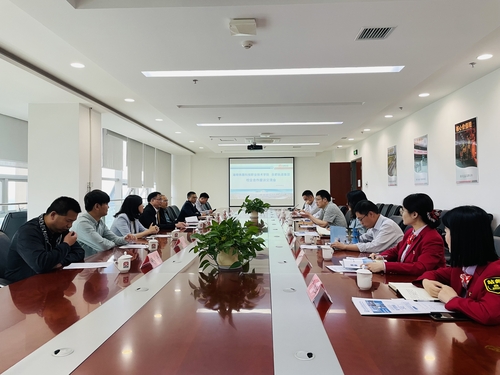 与合肥市轨道交通集团有限公司进行座谈交流 与合肥市轨道交通集团有限公司进行座谈交流